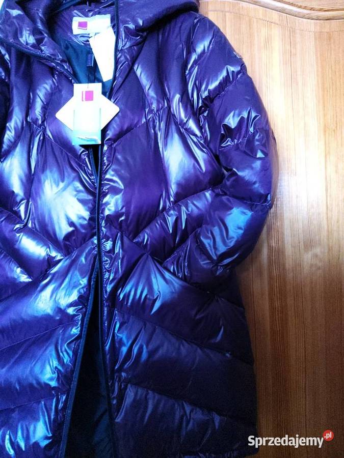 Kurtka damska nowa puchowa 38 fioletowa Warszawa