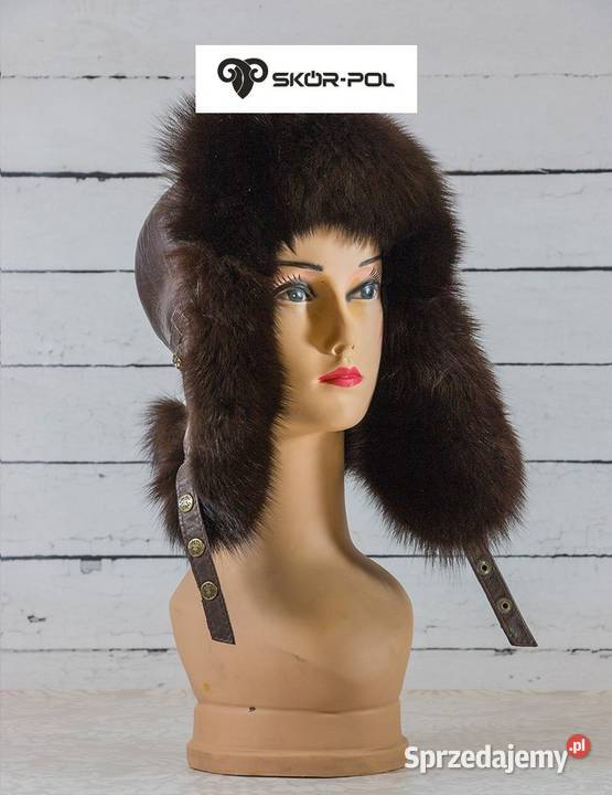 Czapka Papacha uszatka pilotka damska lis sprzedam