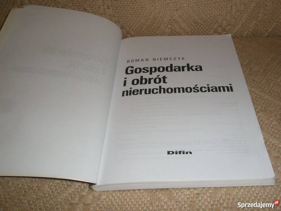 Gospodarka i obrót nieruchomościami R Niemczyk Ostrołęka sprzedam