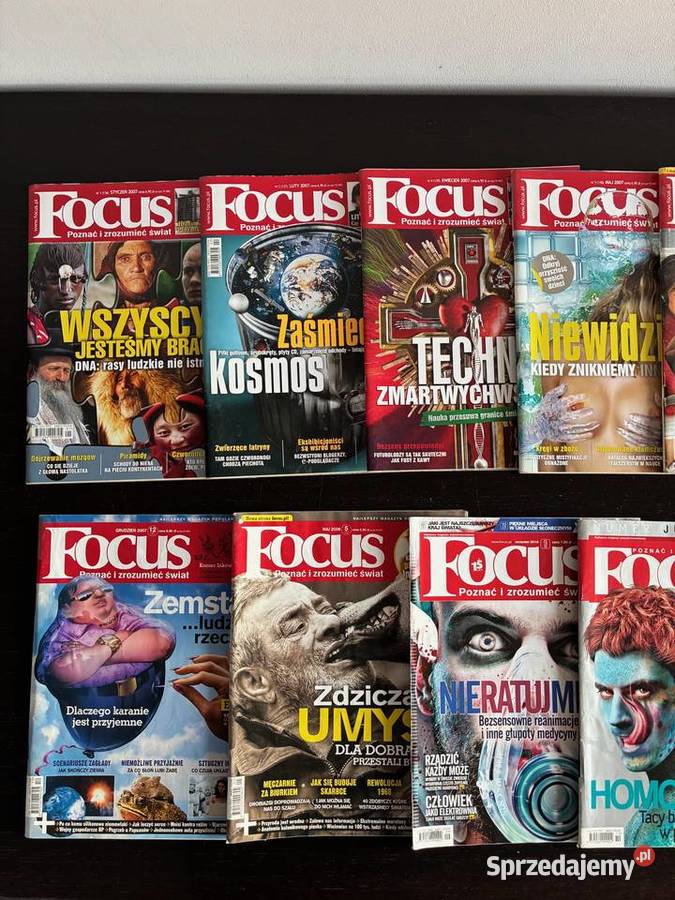 Czasopismo Focus numery z lat 20072010 Czasopisma warmińsko-mazurskie Elbląg