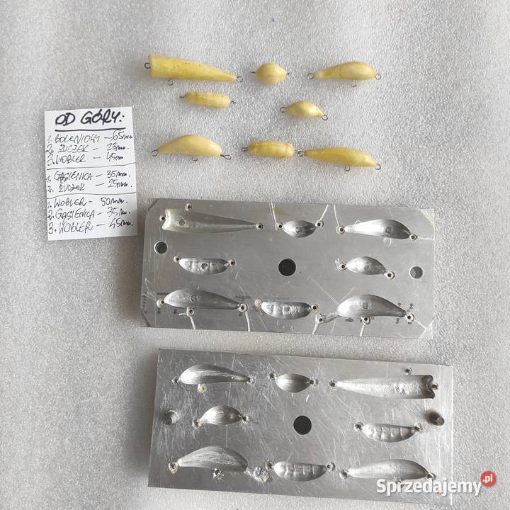 STERY do woblerów 70 pakiet naprawczy 7 modeli Kłodzko