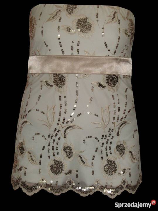 Elegancka koronkowa tunika cekiny Quiz 38 Rozmiar 38(M) Słupca