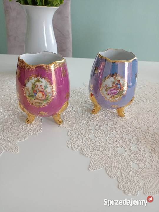 Wazoniki ozdobne porcelanowe Poznań sprzedam