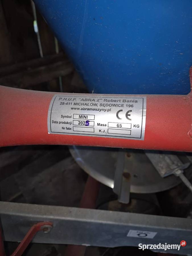 Rozsiewacz lejek abra Likwidacja gospodarstwa nieuszkodzony