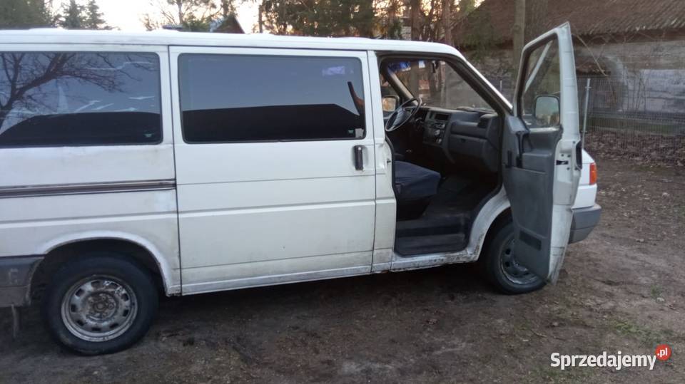 VW T4 24 diesel uszkodzony silnik 75KM mazowieckie Stare Lipki