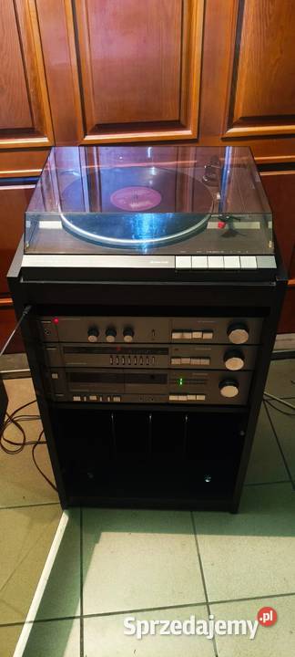 Zestaw Nordmende z szafką vintage Sochocin