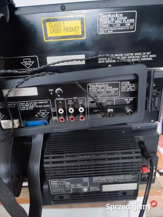 wieża Technics CH404505 okazja Myszków