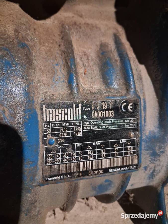 Kompresor chłodniczy Zamość sprzedam