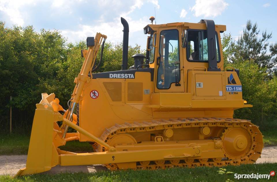 Spycharka TD15M Dressta 2008 STALOWA WOLA Rok produkcji 2008 Nisko