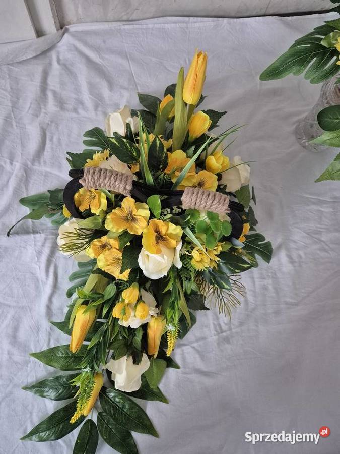 Kompozycja stroik na cmentarz Komplet