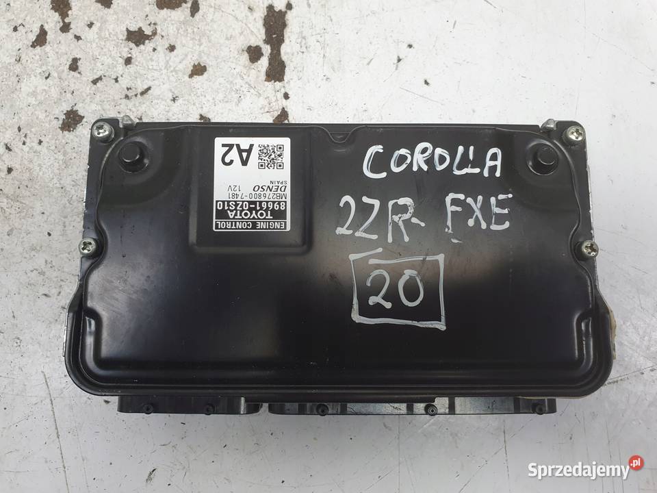 Toyota Corolla XII E21 18 H STEROWNIK SILNIKA lubelskie Chełm