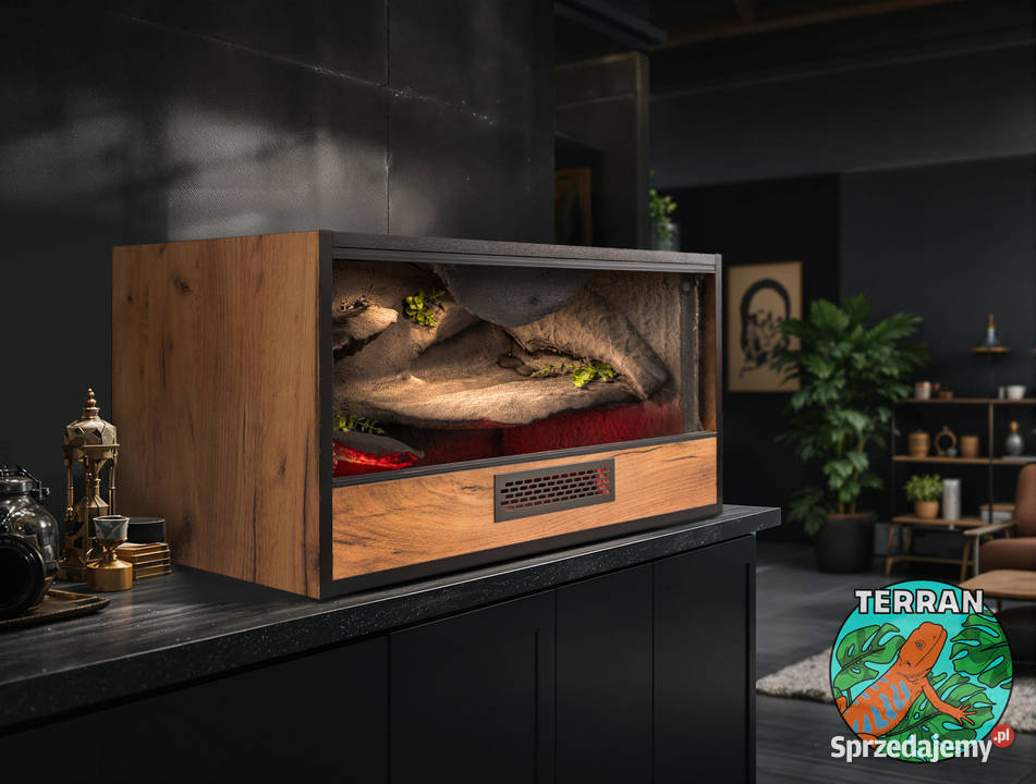 Terrarium 80 40 40 Agama Gekon wąż zbożowy dolnośląskie
