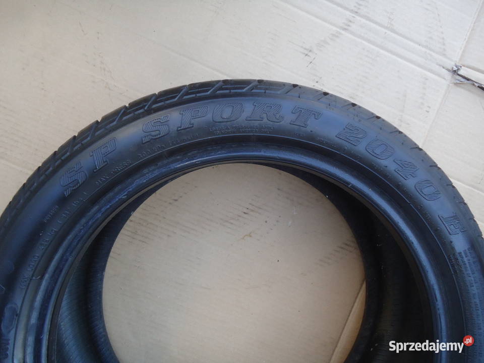OPONY DUNLOP SP SPORT 19545 R15 lato Nowy Dwór Gdański sprzedam