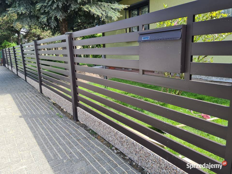 Brama skrzydłowa 400x120 MASTER 83 ogrodzenia Ostrów Wielkopolski