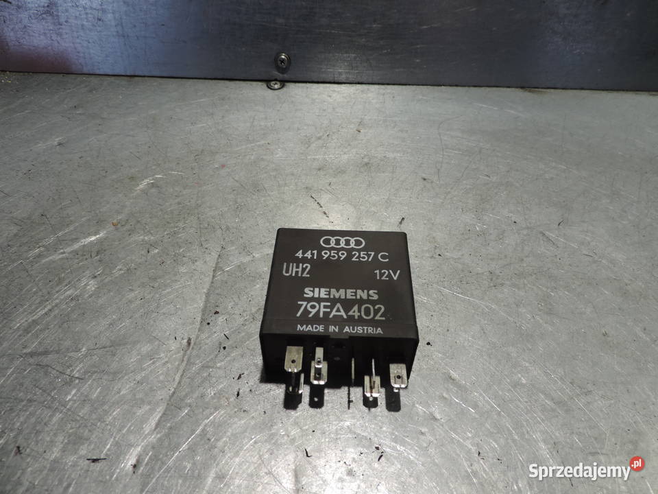 Przekaźnik 343 elektrycznych szyb Audi 80 B4 małopolskie