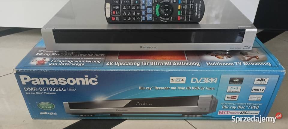 Nagrywarka Panasonic Dmr BST 835 EG świętokrzyskie