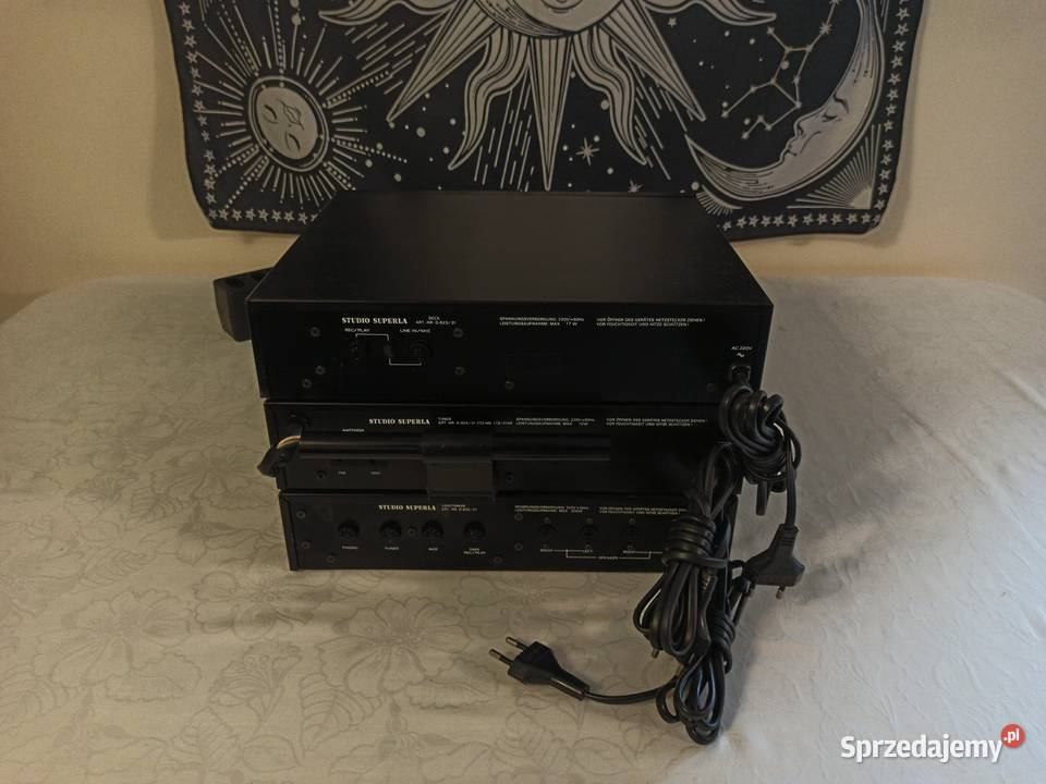 Wieża miniwieża STUDIO SUPERLA ładny zestaw Kamienna Góra sprzedam