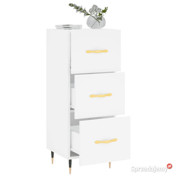 Szafka biała 345x34x90 materiał drewnopochodny sprzedam