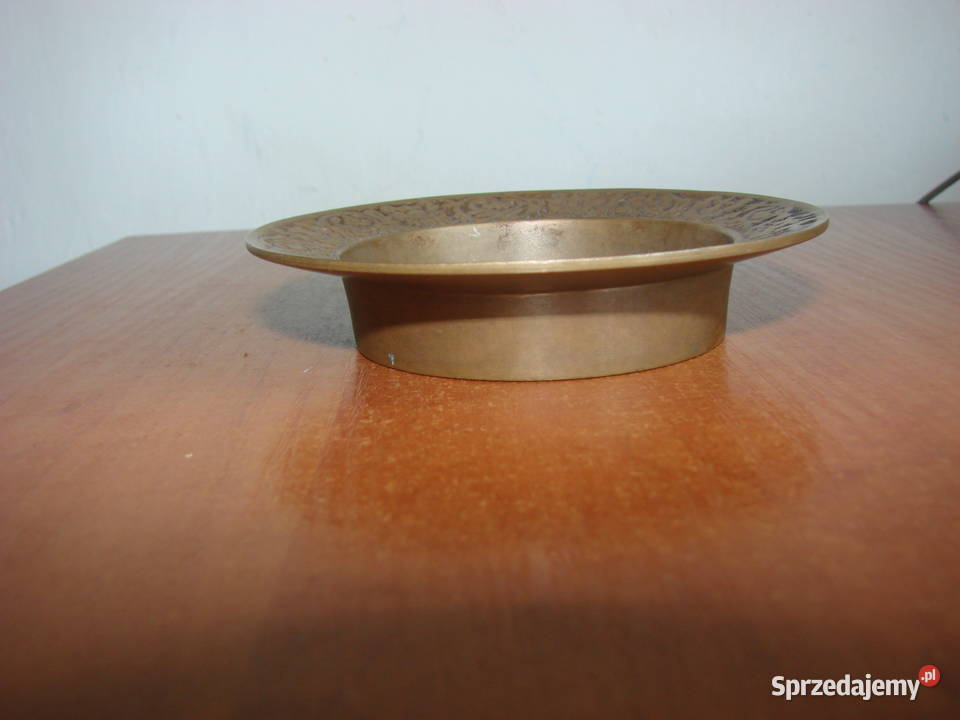 mosiężna koreańska popielniczka Pruszcz Gdański sprzedam