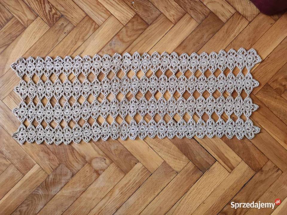 SERWETKA Z NICI JUTOWYCH Serwety i serwetki dolnośląskie