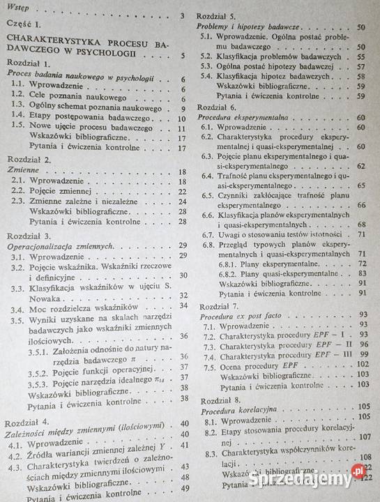 Metodologia badań psychologicznych Jerzy Chełm