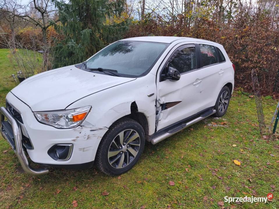 Micubiszi Asx 16 benzyna Kilometry 164 Pali welurowa tapicerka lubuskie Słubice sprzedam