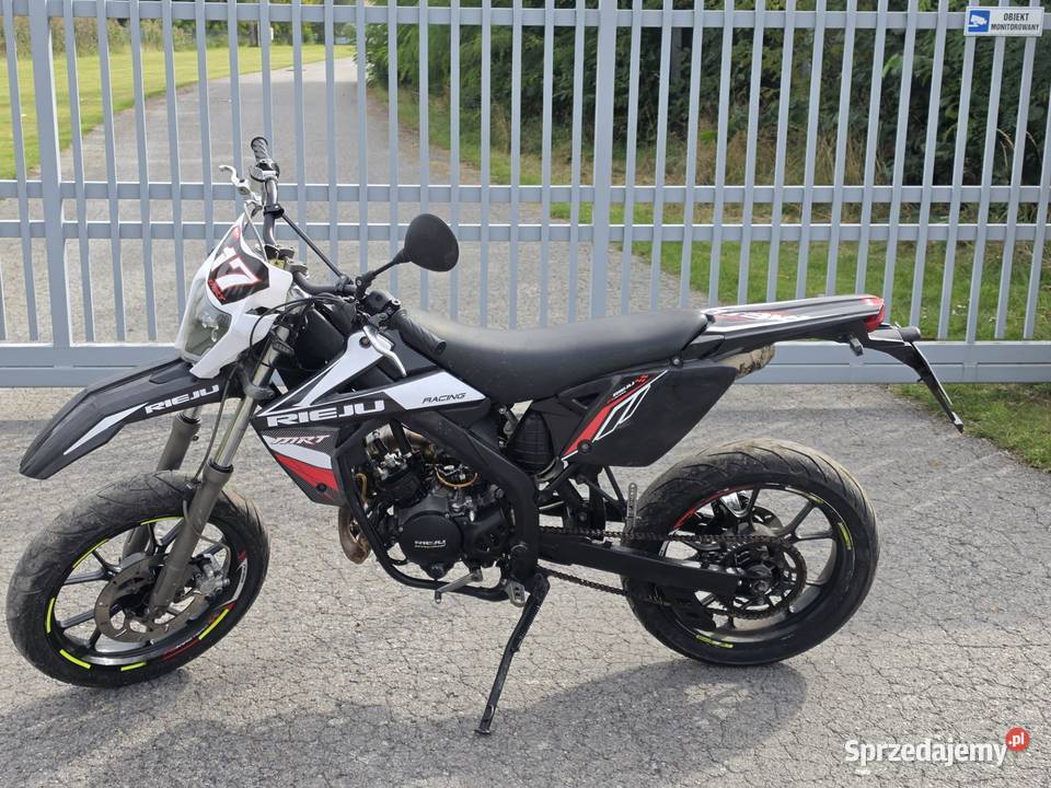 Rieju MRT 50 Supermoto 2020 Leo Vince Cylinder metalic