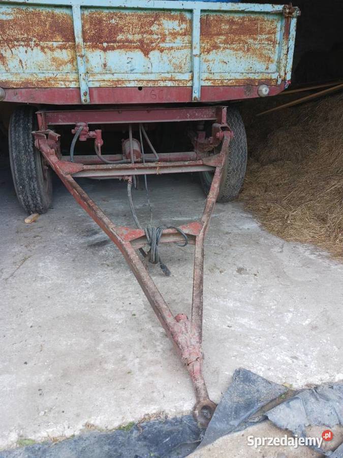 przyczepa rolnicza D46 mazowieckie Ostrów Mazowiecka