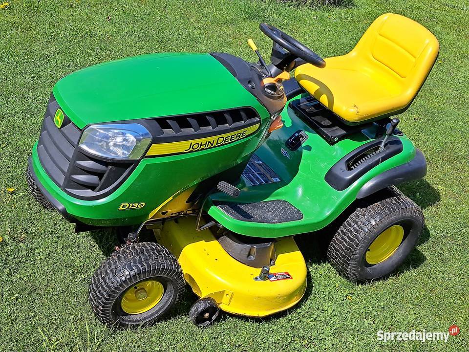 Kosiarka traktorek ogrodowy do trawy John Deere Pieczonogi