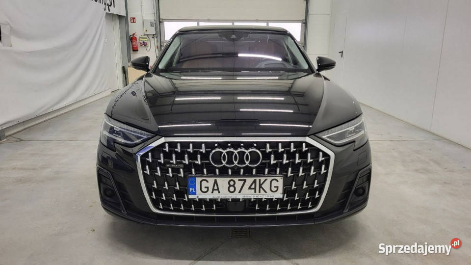 Audi A8 50 TDI mHEV Quattro Tiptr D5 2017 system Start-Stop Samochody osobowe Grójec