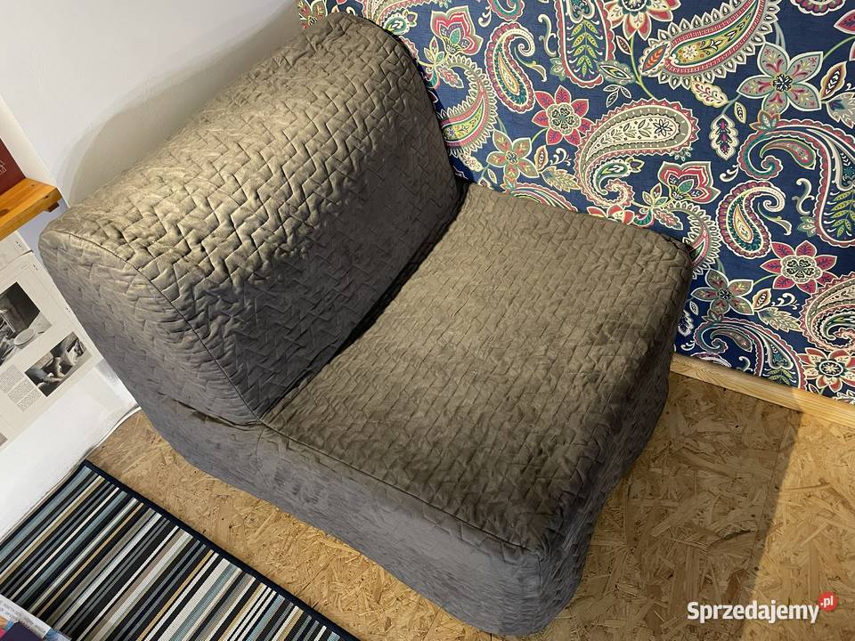 Fotel IKEA rozkładany do spania LYCKSELE łóżko Chudów sprzedam