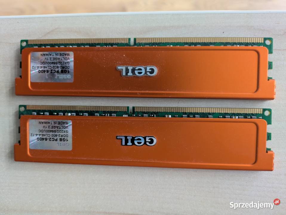 Pamięć Ram DDR2 Geil 1gb pc2 6400 800 2 sprzedam