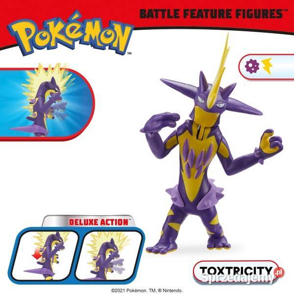 Figurka POKEMON Toxtricity z Funkcją Ruchu małopolskie Mogilany