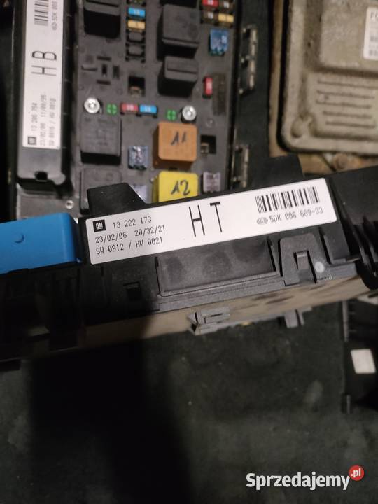 OPEL ASTRA H Komputer silnika zestaw Ecu 13CDTI Gdynia