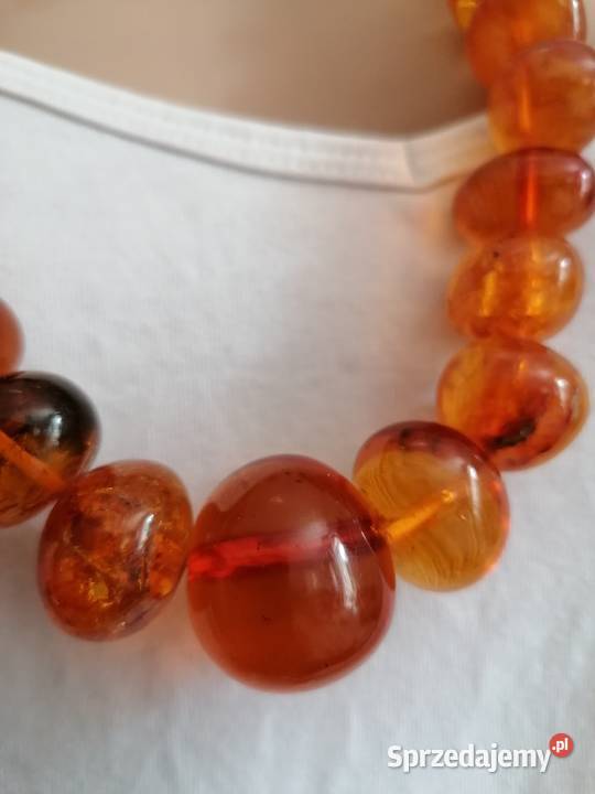 Naszyjnik Bursztyn Vintage 150gram Białystok