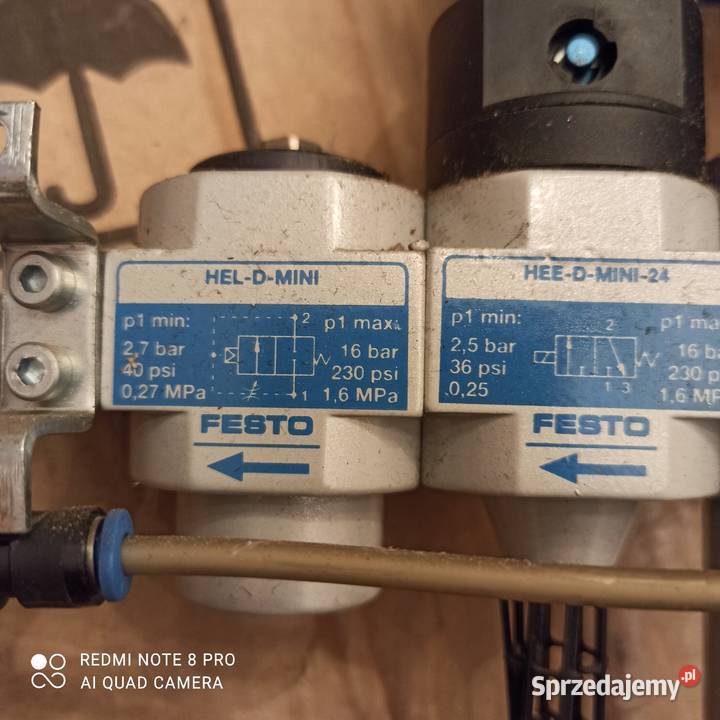 FESTO LFRDMINI Zespół przygotowania powietrza Biznes i Przemysł Nowy Tomyśl