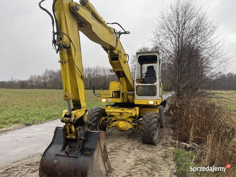 KOPARKA KOŁOWA Liebherr 901 MocnaSprawna 4x4 Koparki