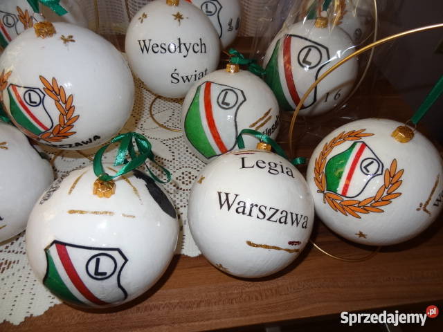 Bombka Legia Warszawa prezent mazowieckie sprzedam