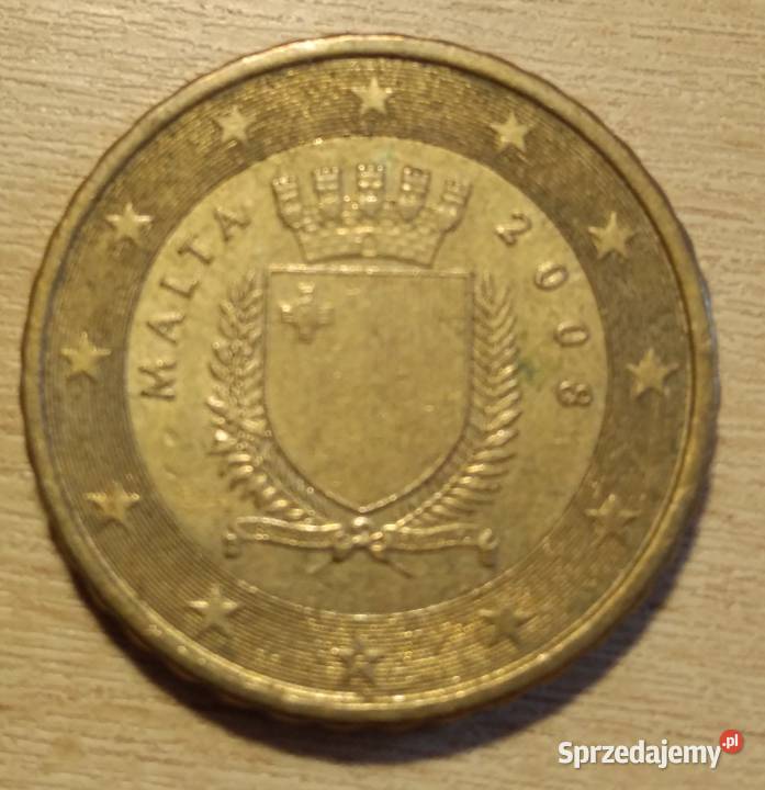 Moneta 10 euro centów MALTA 2008 moneta obiegowa śląskie