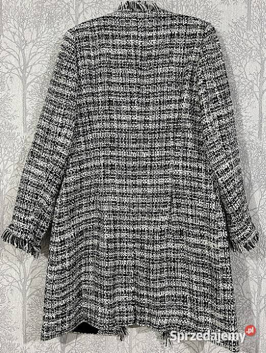 Płaszcz patchwork marki KALEIDOSCOPE r38 nowy Moda i Styl Wieleń