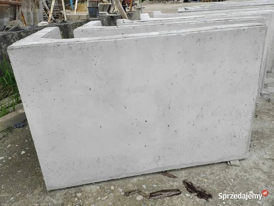 Elki betonowe mur oporowy L ściany oporowe murki Jutrosin sprzedam