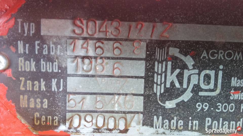 Siewnik poznaniak 27 lubelskie Stary Brus