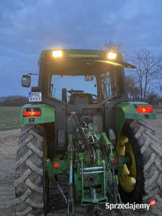 Ciągnik John deere 6100 z turem i kpl zaczepów John Deere Lwówek Śląski
