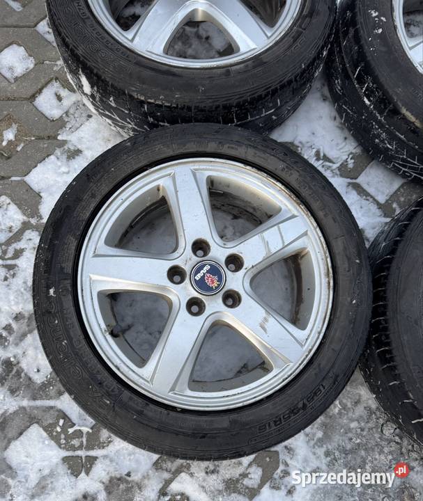 Felgi 5x110 Saab 93 95 opony 1955516 Opel Vectra Krępiec sprzedam