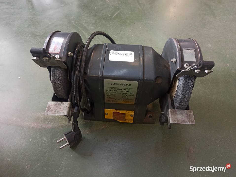 Szlifierka stołowa BENCH GRINDER 240W sprawna Skierniewice sprzedam