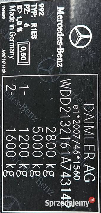 Mercedes E 300 AMG Line Oleśnica