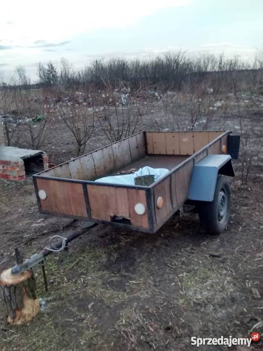 Przyczepka jednoosiowa Samochodowa 1 Skidniówek