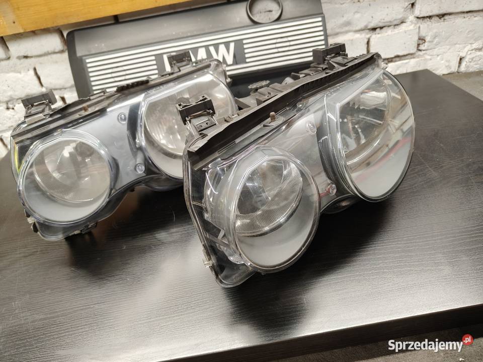 Bmw e46 compakt lampa przednia lewa oryginał Aleksandrów Łódzki
