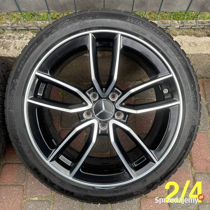 18 felgi koła do Mercedes W213 5x112 ET45 8J Samochodowe Lubasz