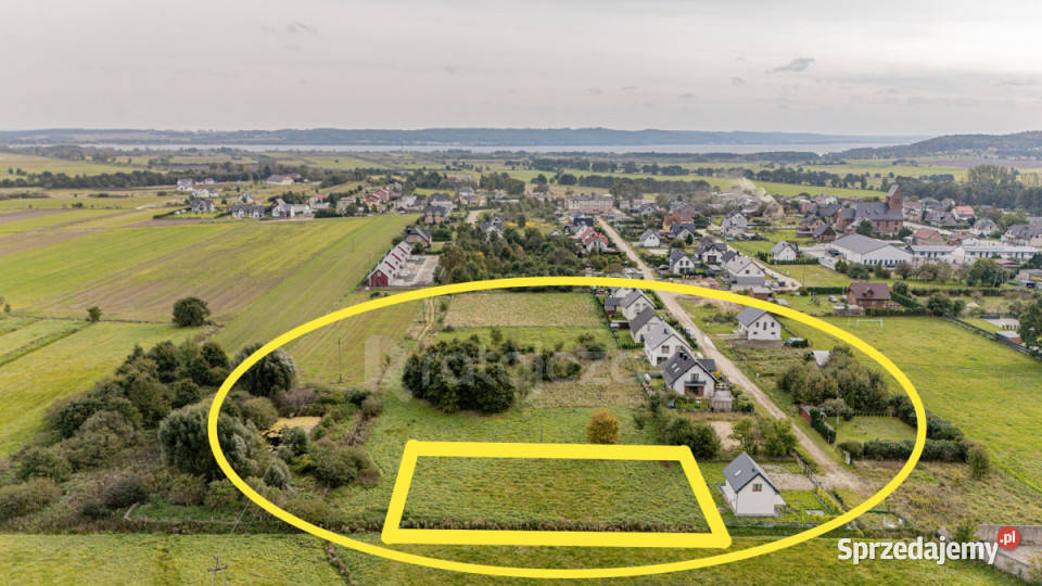 Grunt na sprzedaż Wierzchucino Kapitańska 1239m2 sprzedam